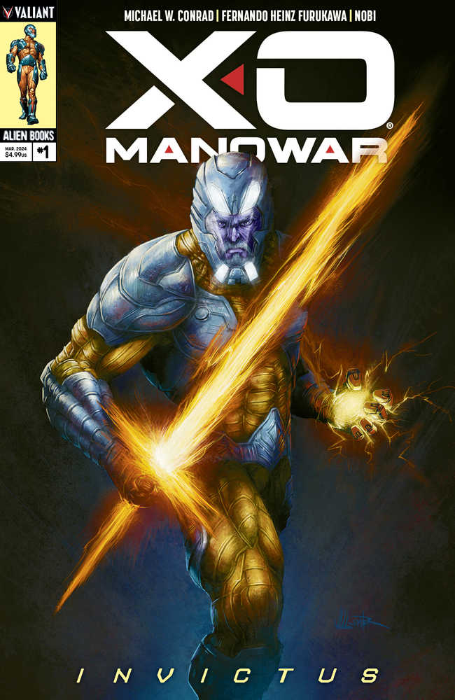 X-O Manowar Invictus #1 (Of 4) Cover B Willsmer | Dragon's Lair Comics and Fantasy Houston TX