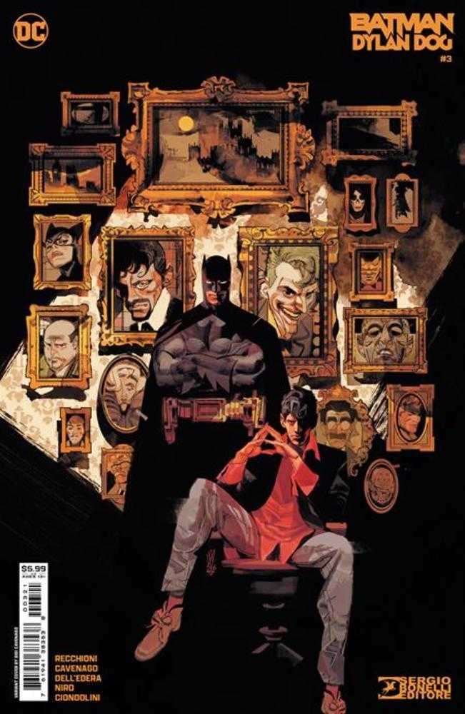 Batman Dylan Dog #3 (Of 3) Cover B Gigi Cavenago Card Stock Variant | Dragon's Lair Comics and Fantasy Houston TX