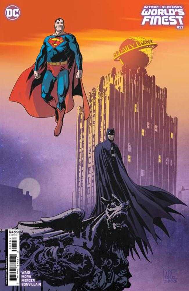 Batman Superman Worlds Finest #27 Cover C Ramon Perez Card Stock Variant | Dragon's Lair Comics and Fantasy Houston TX