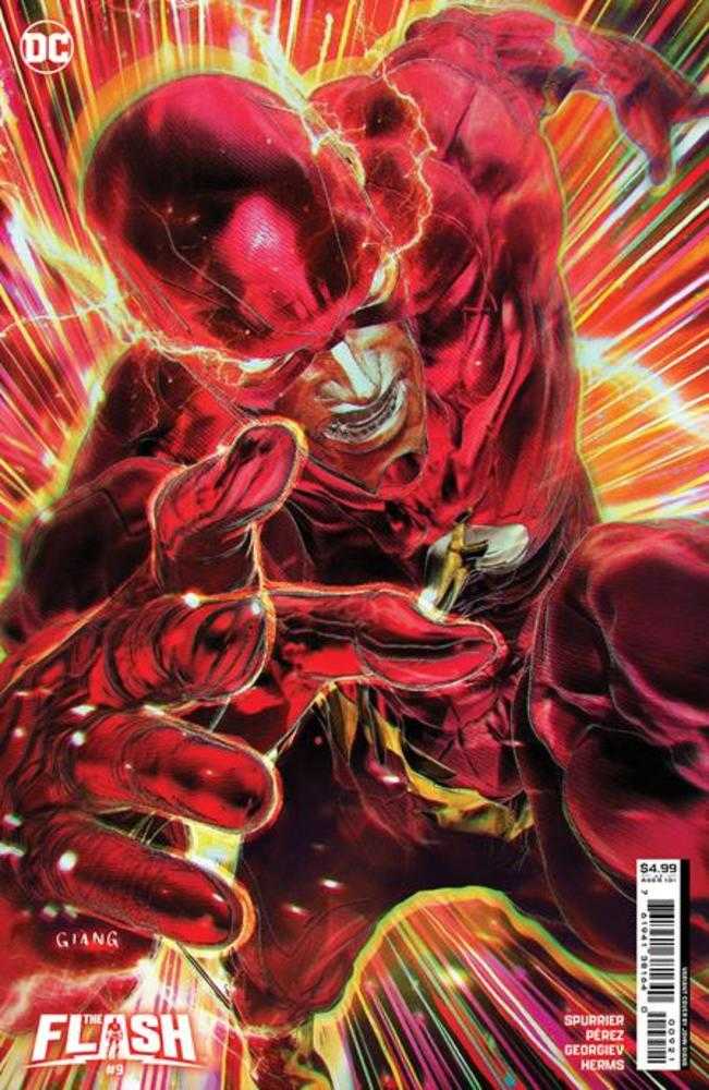 Flash #9 Cover B John Giang Card Stock Variant | Dragon's Lair Comics and Fantasy Houston TX