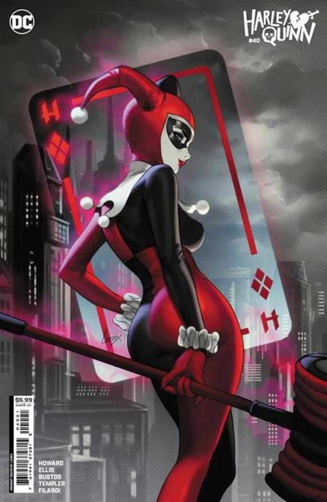 Harley Quinn #40 Cover B Lesley Leirix Li Card Stock Variant | Dragon's Lair Comics and Fantasy Houston TX