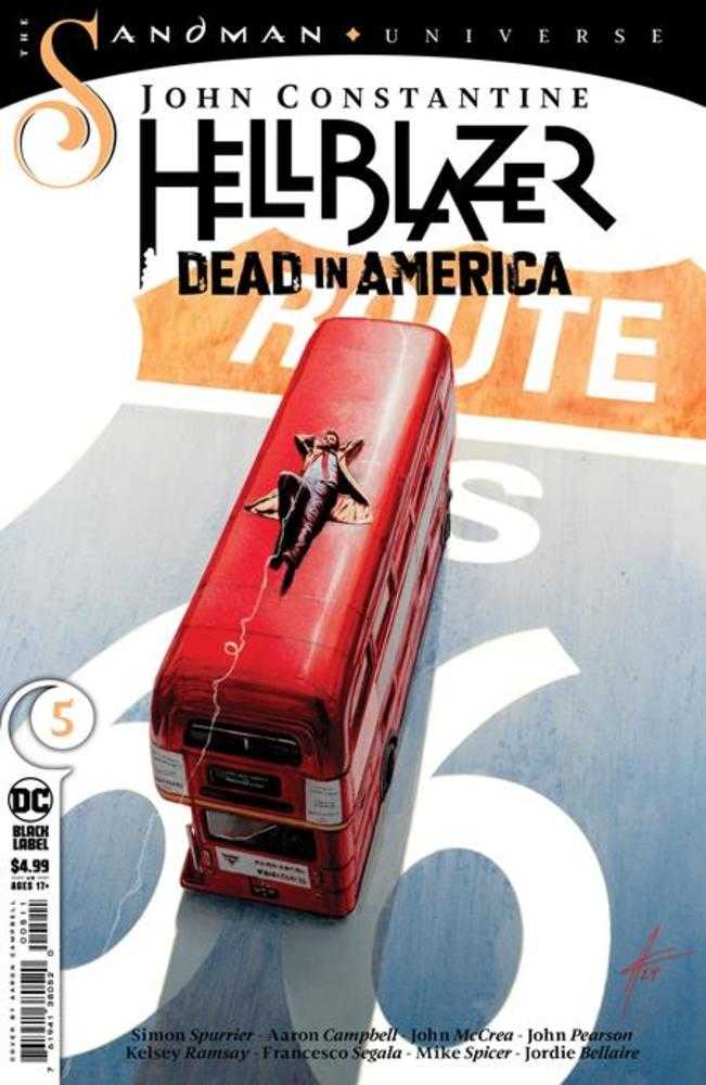 John Constantine Hellblazer Dead In America #5 (Of 9) Cover A Aaron Campbell (Mature) | Dragon's Lair Comics and Fantasy Houston TX