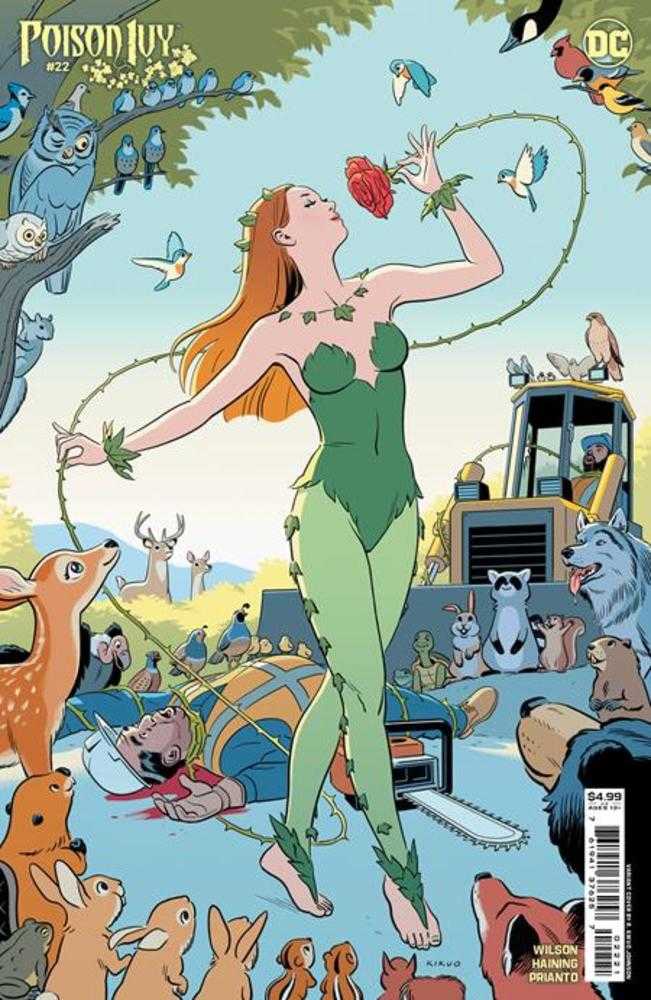 Poison Ivy #22 Cover C R Kikuo Johnson Card Stock Variant | Dragon's Lair Comics and Fantasy Houston TX