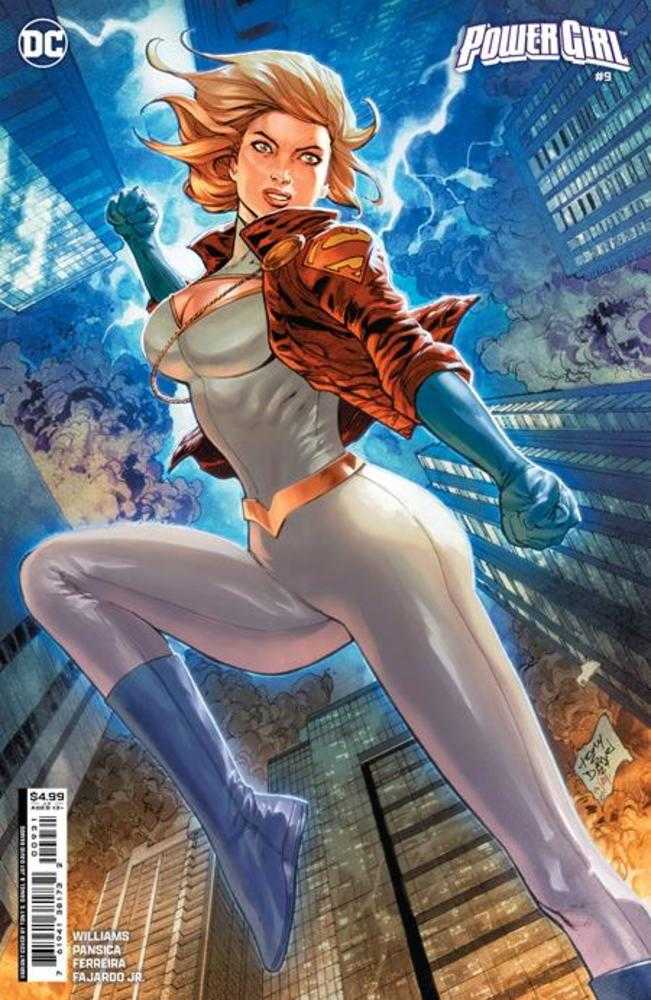 Power Girl #9 Cover B Tony S Daniel Card Stock Variant (House Of Brainiac) | Dragon's Lair Comics and Fantasy Houston TX