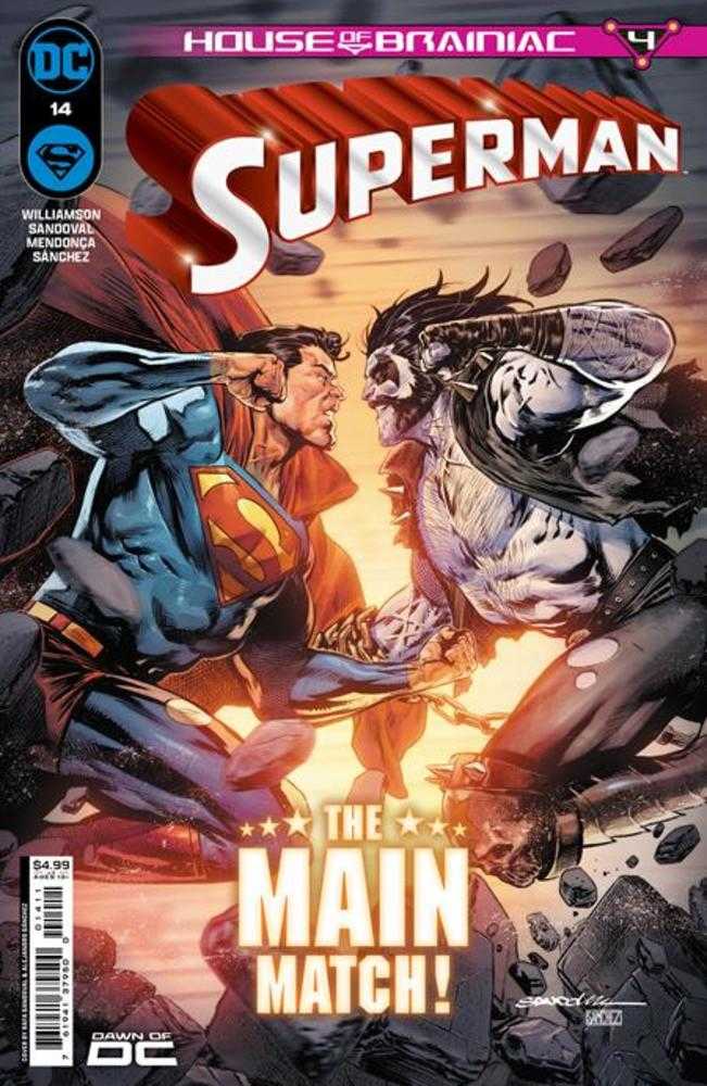 Superman #14 Cover A Rafa Sandoval (House Of Brainiac) | Dragon's Lair Comics and Fantasy Houston TX