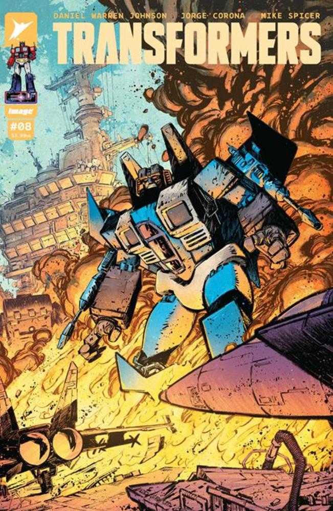 Transformers #8 Cover B Jorge Corona & Mike Spicer Variant | Dragon's Lair Comics and Fantasy Houston TX