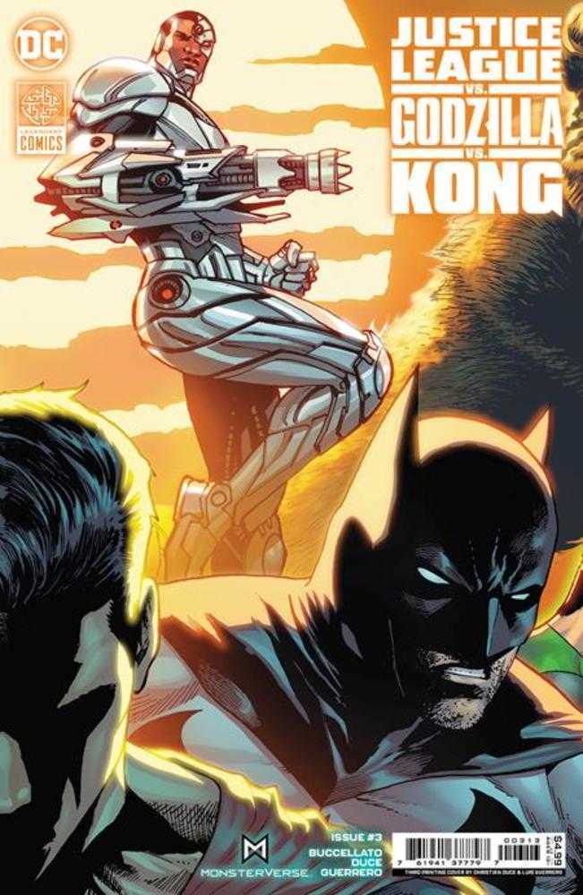 Justice League vs Godzilla vs Kong #3 Final Printing | Dragon's Lair Comics and Fantasy Houston TX