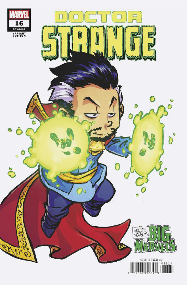 Doctor Strange #16 Skottie Young'S Big Marvel Variant [Bh] | Dragon's Lair Comics and Fantasy Houston TX