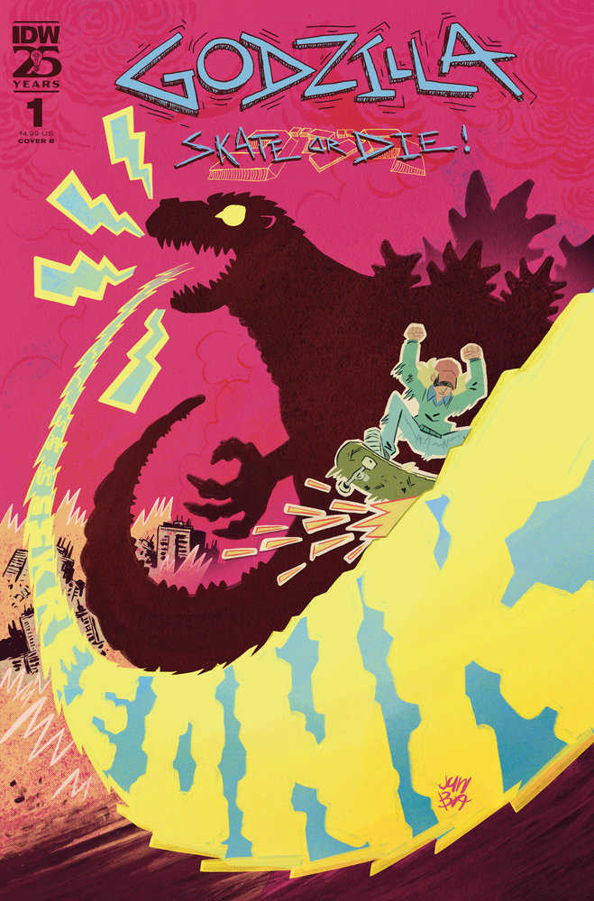 Godzilla: Skate Or Die #1 Variant B (Ba) | Dragon's Lair Comics and Fantasy Houston TX