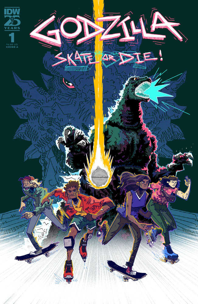 Godzilla: Skate Or Die #1 Cover A (Joyce) | Dragon's Lair Comics and Fantasy Houston TX