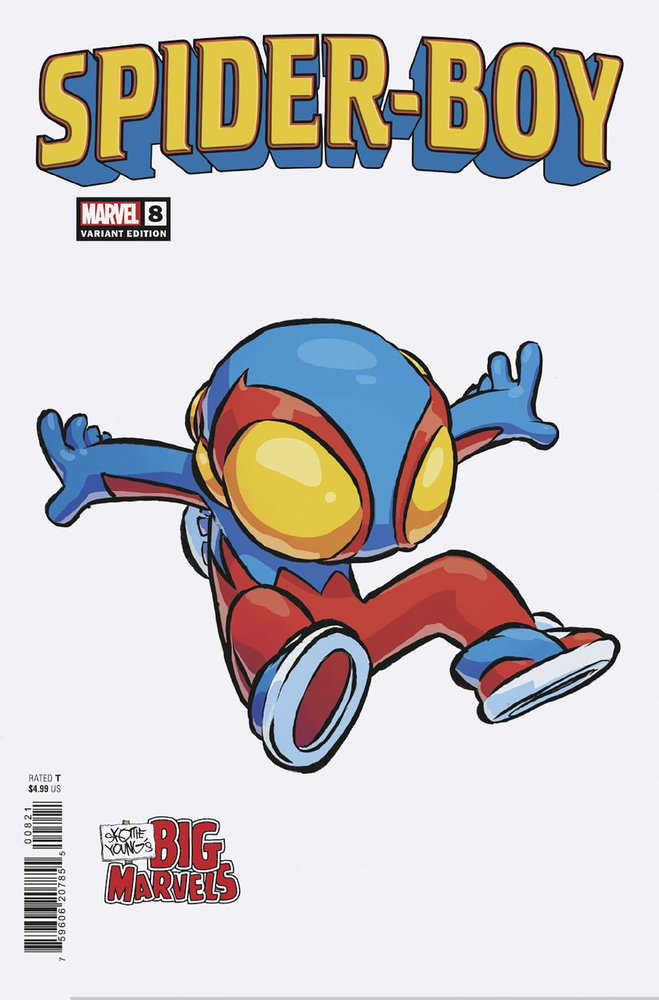 Spider-Boy #8 Skottie Young'S Big Marvel Variant | Dragon's Lair Comics and Fantasy Houston TX