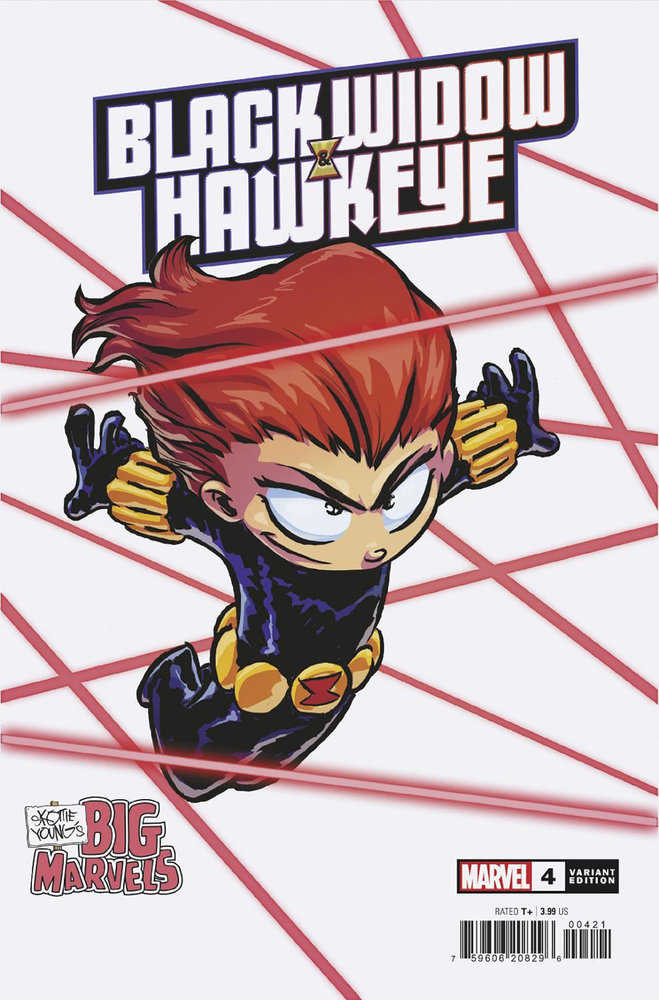 Black Widow & Hawkeye #4 Skottie Young'S Big Marvel Variant | Dragon's Lair Comics and Fantasy Houston TX