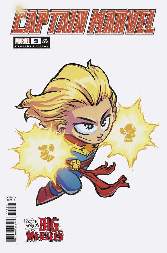 Captain Marvel #9 Skottie Young'S Big Marvel Variant | Dragon's Lair Comics and Fantasy Houston TX