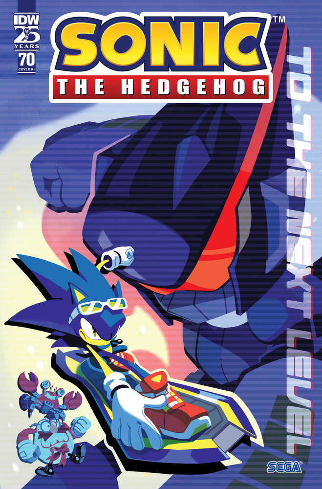 Sonic The Hedgehog #70 Variant Ri (10) (Fourdraine) | Dragon's Lair Comics and Fantasy Houston TX