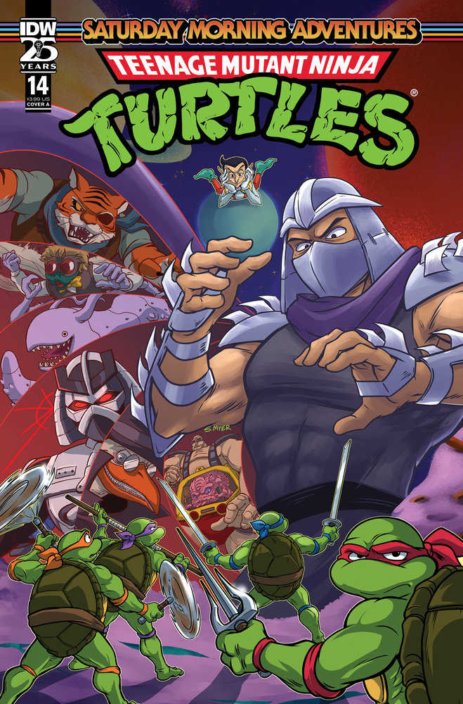 Teenage Mutant Ninja Turtles: Saturday Morning Adventures #14 Cover A (Myer) | Dragon's Lair Comics and Fantasy Houston TX