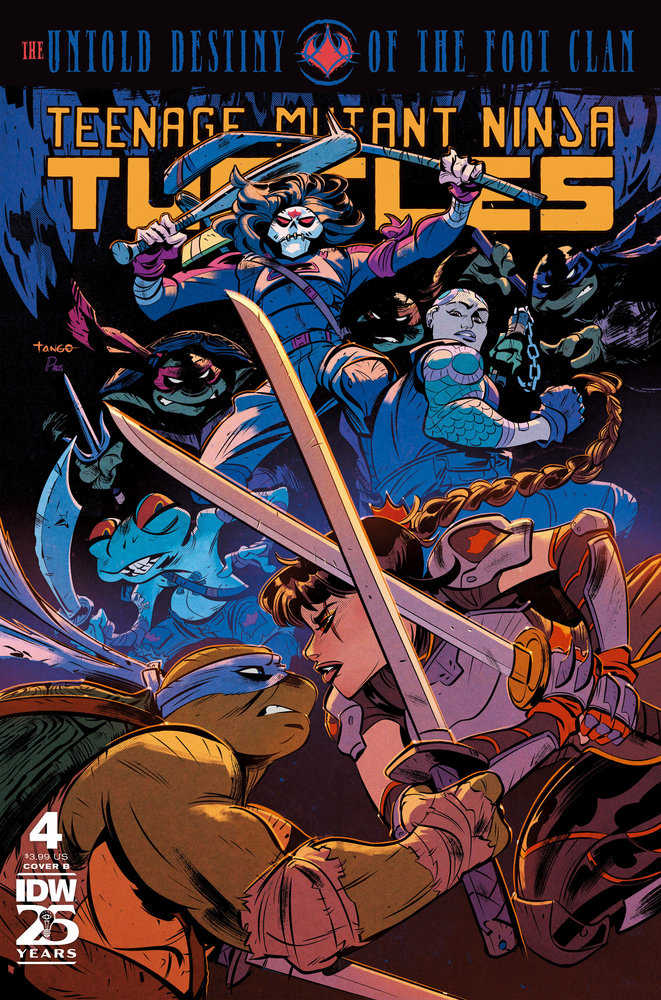 Teenage Mutant Ninja Turtles: The Untold Destiny Of The Foot Clan #4 Variant B (Tango) | Dragon's Lair Comics and Fantasy Houston TX