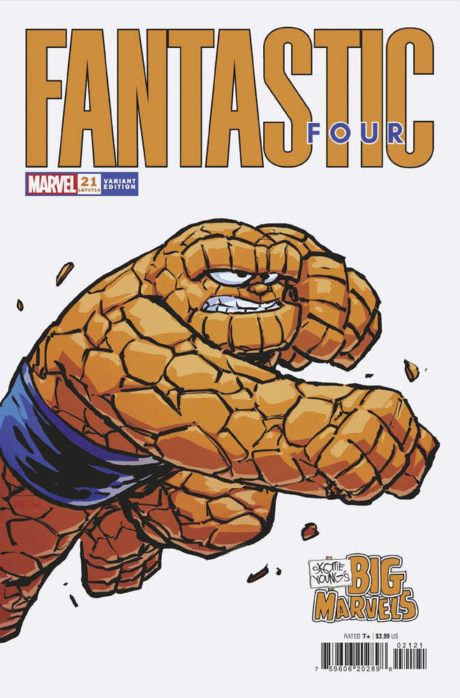 Fantastic Four #21 Skottie Young'S Big Marvel Variant [Bh] | Dragon's Lair Comics and Fantasy Houston TX