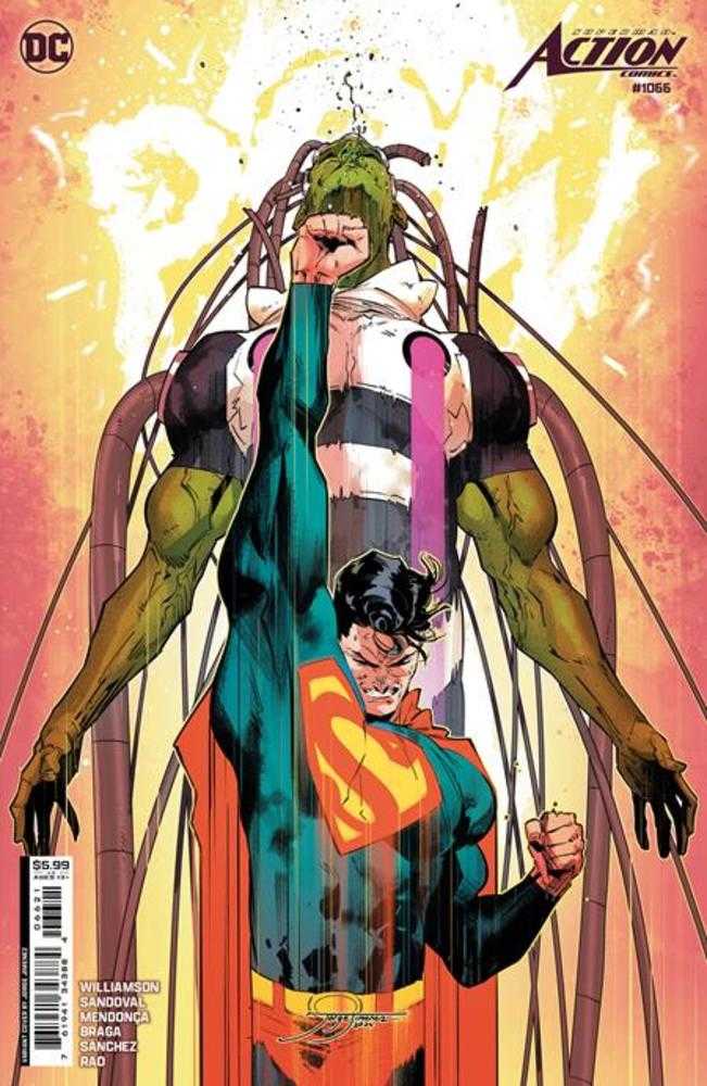 Action Comics #1066 Cover B Jorge Jimenez Card Stock Variant (House Of Brainiac) | Dragon's Lair Comics and Fantasy Houston TX