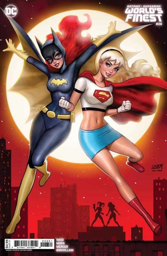 Batman Superman Worlds Finest #28 Cover B Nathan Szerdy Card Stock Variant | Dragon's Lair Comics and Fantasy Houston TX