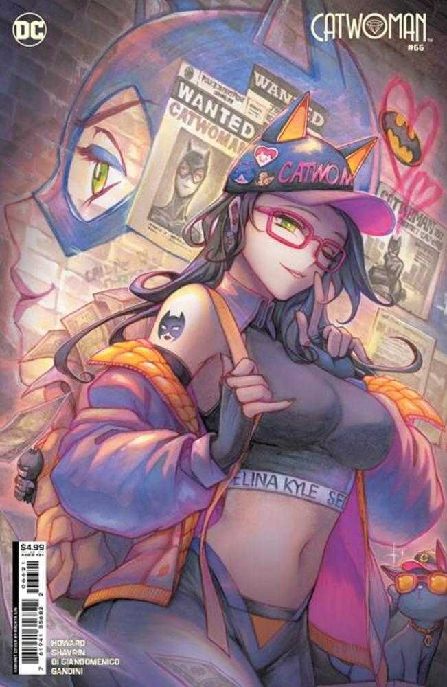 Catwoman #66 Cover B Rachta Lin Card Stock Variant | Dragon's Lair Comics and Fantasy Houston TX