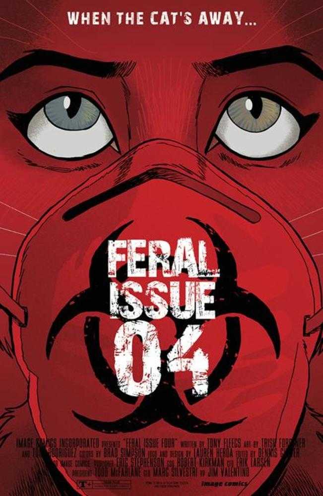 Feral #4 Cover B Tony Fleecs & Trish Forstner Homage Variant | Dragon's Lair Comics and Fantasy Houston TX