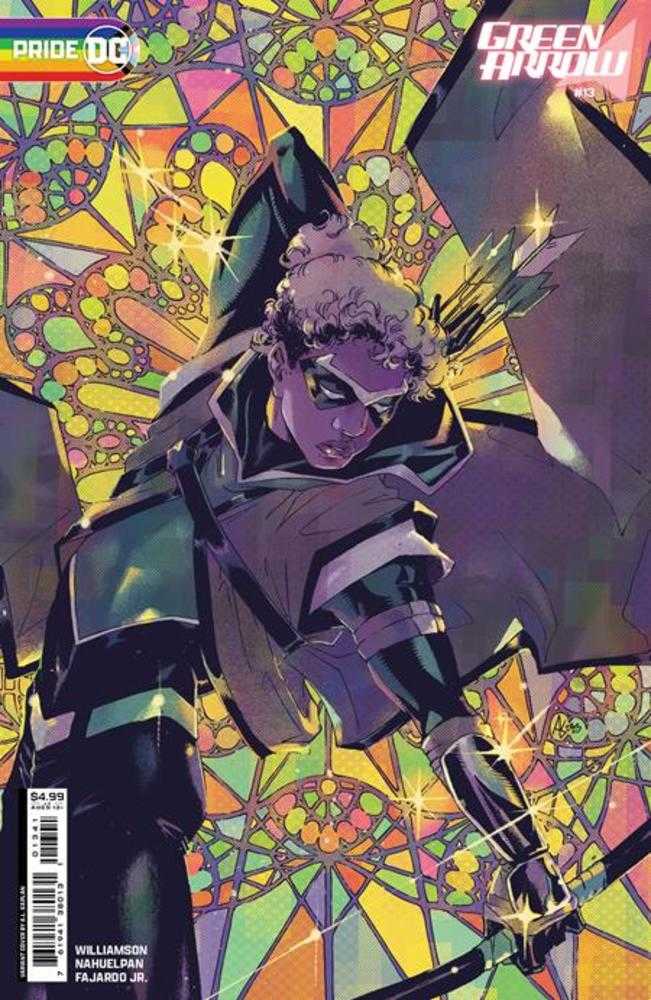 Green Arrow #13 Cover C Al Kaplan DC Pride 2024 Card Stock Variant (Absolute Power) | Dragon's Lair Comics and Fantasy Houston TX