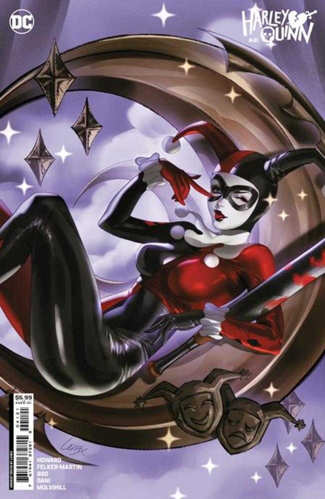 Harley Quinn #41 Cover B Lesley Leirix Li Card Stock Variant | Dragon's Lair Comics and Fantasy Houston TX