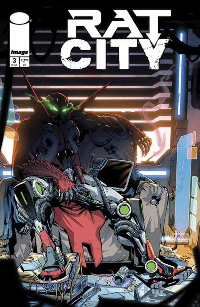 Spawn Rat City #3 Cover A Ze Carlos | Dragon's Lair Comics and Fantasy Houston TX