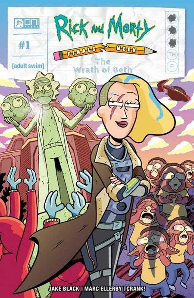 Rick And Morty Finals Week The Wrath Of Beth #1 Cover A Marc Ellerby | Dragon's Lair Comics and Fantasy Houston TX