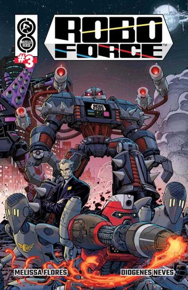 Roboforce #3 (Of 3) Cover A Dustin Weaver | Dragon's Lair Comics and Fantasy Houston TX