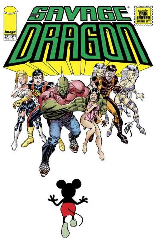 Savage Dragon #271 Cover A Erik Larsen (Mature) | Dragon's Lair Comics and Fantasy Houston TX