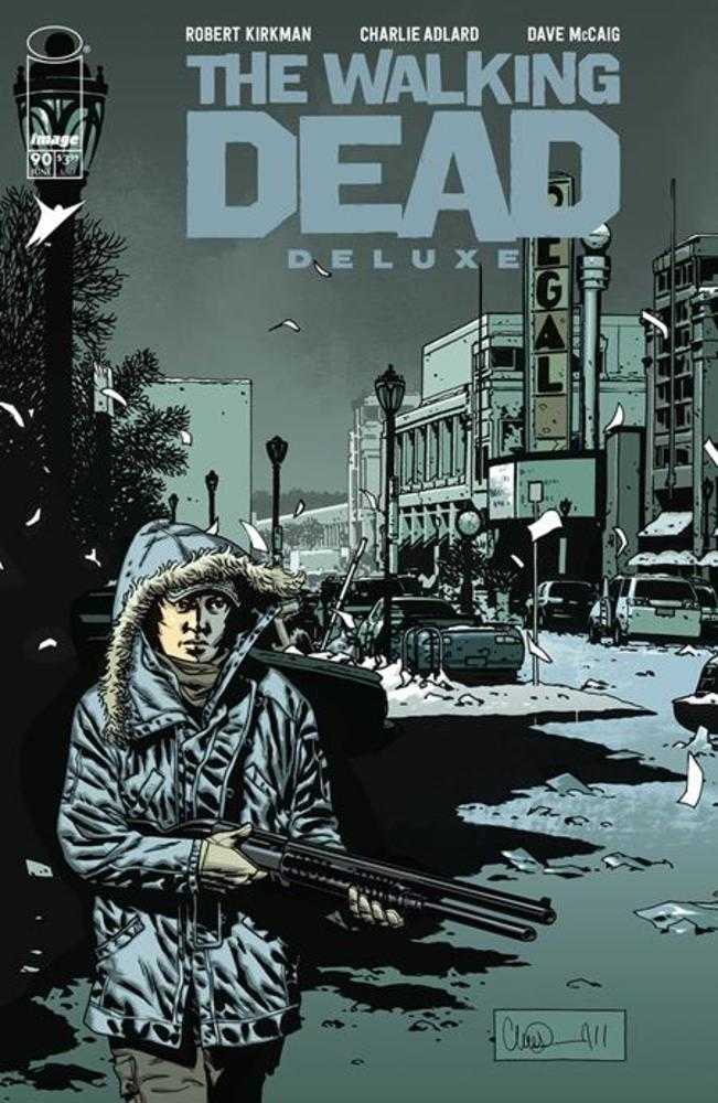 Walking Dead Deluxe #90 Cover B Charlie Adlard & Dave Mccaig Variant (Mature) | Dragon's Lair Comics and Fantasy Houston TX