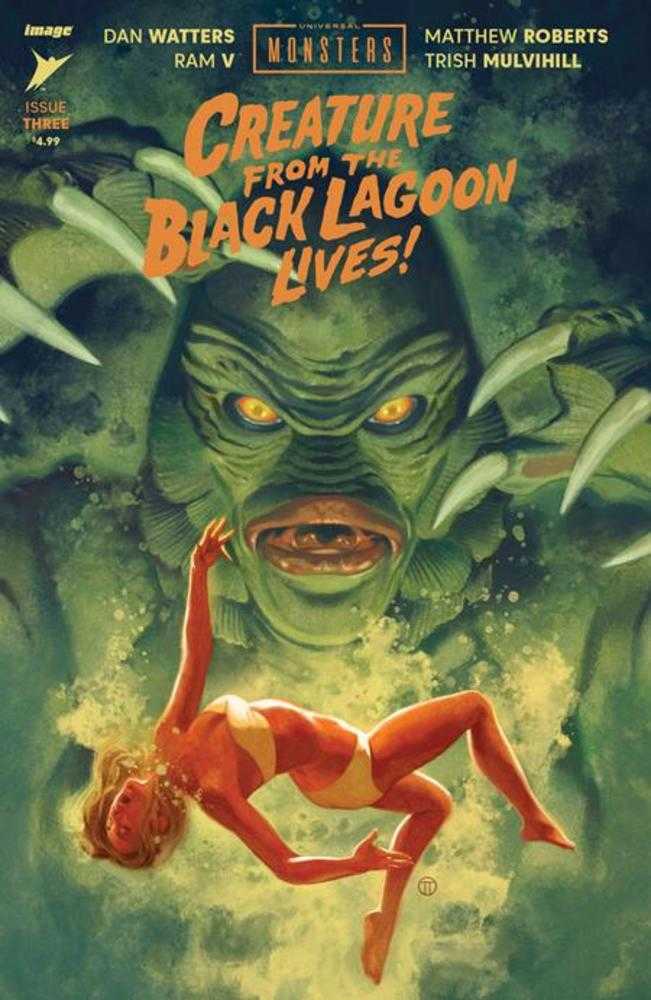 Universal Monsters Creature From The Black Lagoon Lives #3 (Of 4) Cover B Julian Totino Tedesco Variant | Dragon's Lair Comics and Fantasy Houston TX