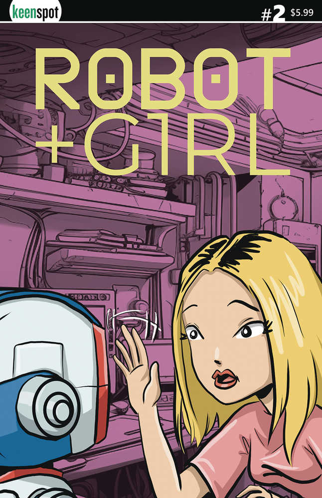 Robot + Girl #2 Cover A Mike White | Dragon's Lair Comics and Fantasy Houston TX