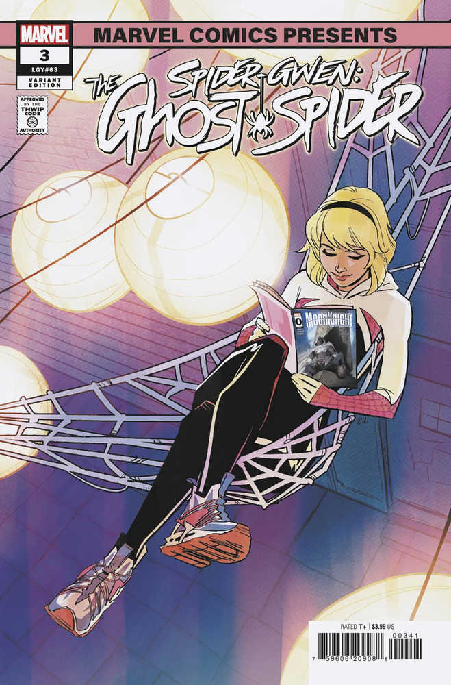 Spider-Gwen The Ghost-Spider #3 Wu Mc Presents Variant | Dragon's Lair Comics and Fantasy Houston TX