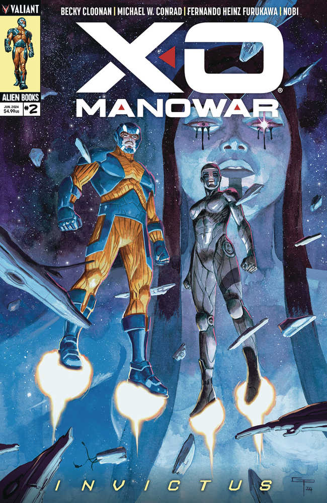 X-O Manowar Invictus #2 (Of 4) Cover A Peralta | Dragon's Lair Comics and Fantasy Houston TX