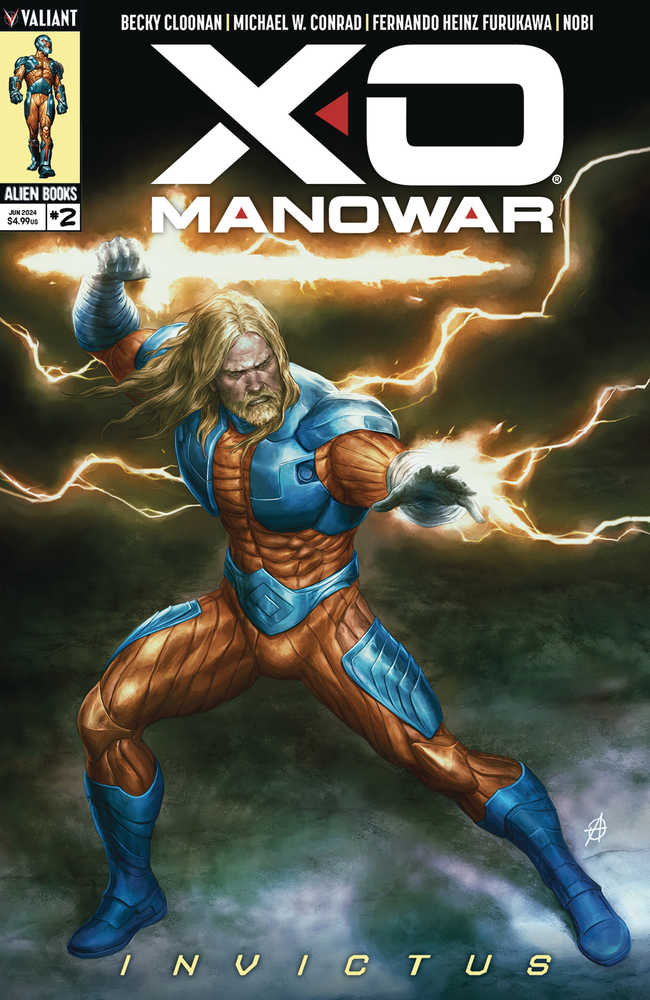 X-O Manowar Invictus #2 (Of 4) Cover B Alessio | Dragon's Lair Comics and Fantasy Houston TX