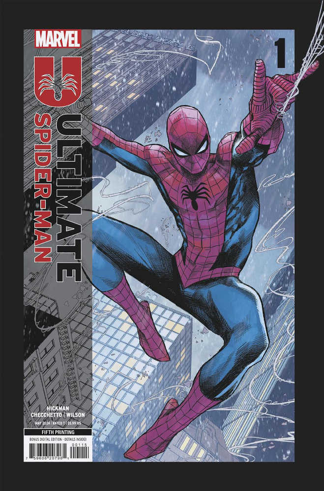 Ultimate Spider-Man #1 Marco Checchetto 5TH Printing Variant | Dragon's Lair Comics and Fantasy Houston TX