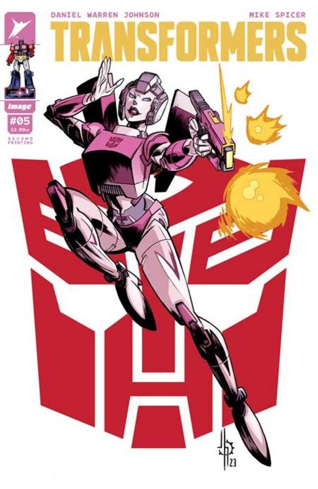 Transformers #5 2nd Print Cover B Jason Howard Variant | Dragon's Lair Comics and Fantasy Houston TX