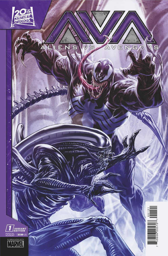 Aliens vs Avengers #1 Mark Brooks Variant | Dragon's Lair Comics and Fantasy Houston TX