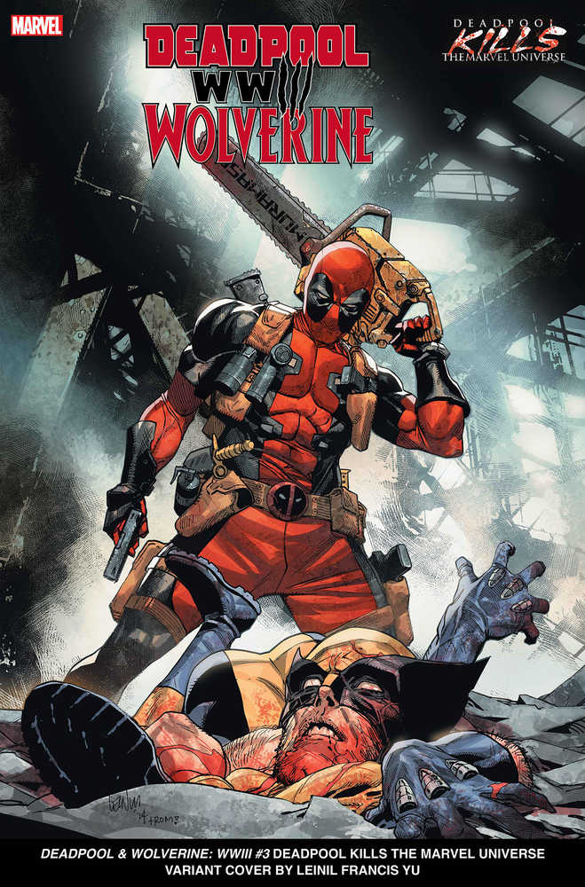 Deadpool And Wolverine Wwiii #3 Deadpool Kills Marvel Variant | Dragon's Lair Comics and Fantasy Houston TX