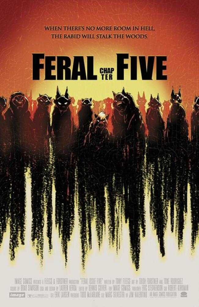 Feral #5 Cover B Tony Fleecs & Trish Forstner Movie Homage Variant | Dragon's Lair Comics and Fantasy Houston TX