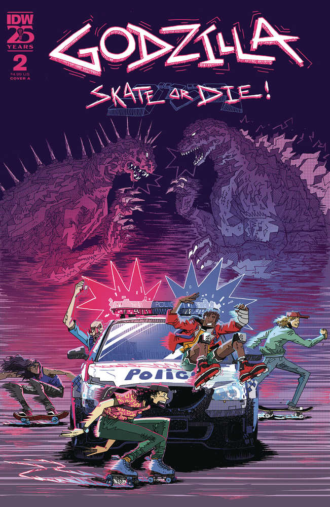 Godzilla Skate Or Die #2 Cover A Joyce | Dragon's Lair Comics and Fantasy Houston TX