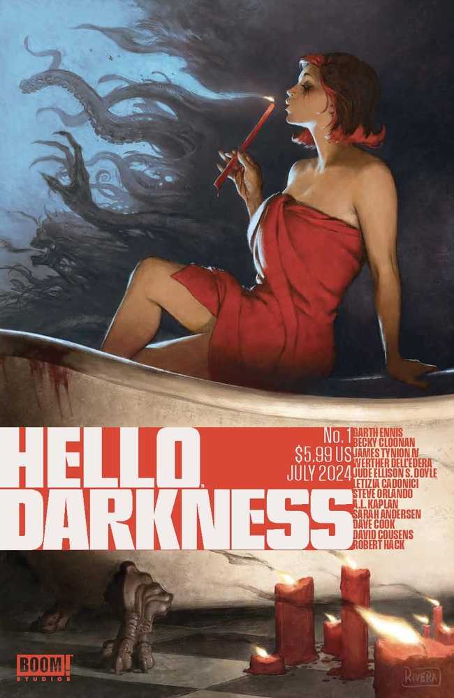 Hello Darkness #1 Cover A Rivera (Mature) | Dragon's Lair Comics and Fantasy Houston TX