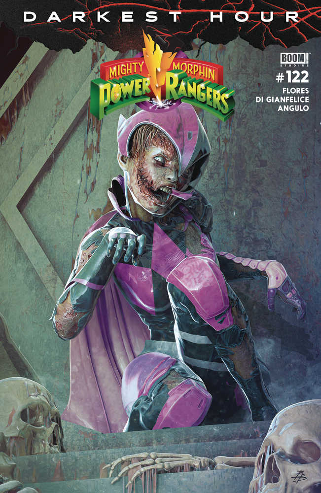 Mighty Morphin Power Rangers #122 Cover C Dark Grid | Dragon's Lair Comics and Fantasy Houston TX