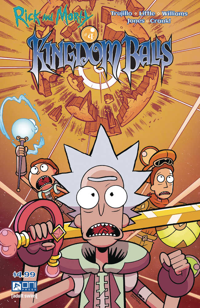 Rick And Morty Kingdom Balls #4 (Of 4) Cover A Williams (Mature) | Dragon's Lair Comics and Fantasy Houston TX