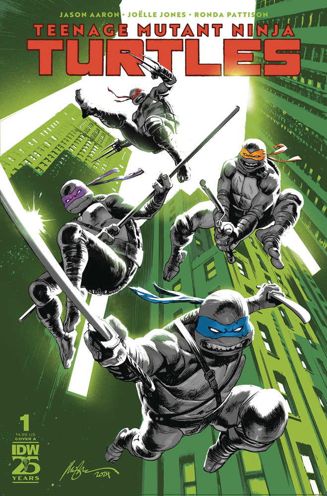 Teenage Mutant Ninja Turtles 2024 #1 Cover A Albuquerque | Dragon's Lair Comics and Fantasy Houston TX