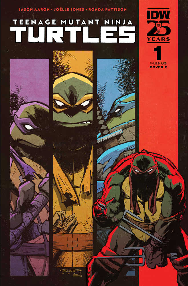 Teenage Mutant Ninja Turtles 2024 #1 Cover E Randolph | Dragon's Lair Comics and Fantasy Houston TX