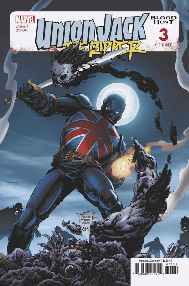 Union Jack The Ripper: Blood Hunt #3 Philip Tan Variant [Bh] | Dragon's Lair Comics and Fantasy Houston TX