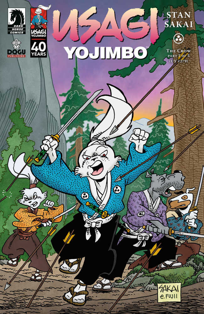 Usagi Yojimbo Crow #5 Cover A Sakai | Dragon's Lair Comics and Fantasy Houston TX